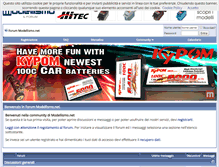 Tablet Screenshot of modellismo.net