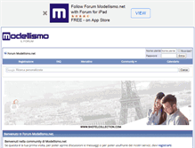 Tablet Screenshot of blog.modellismo.it
